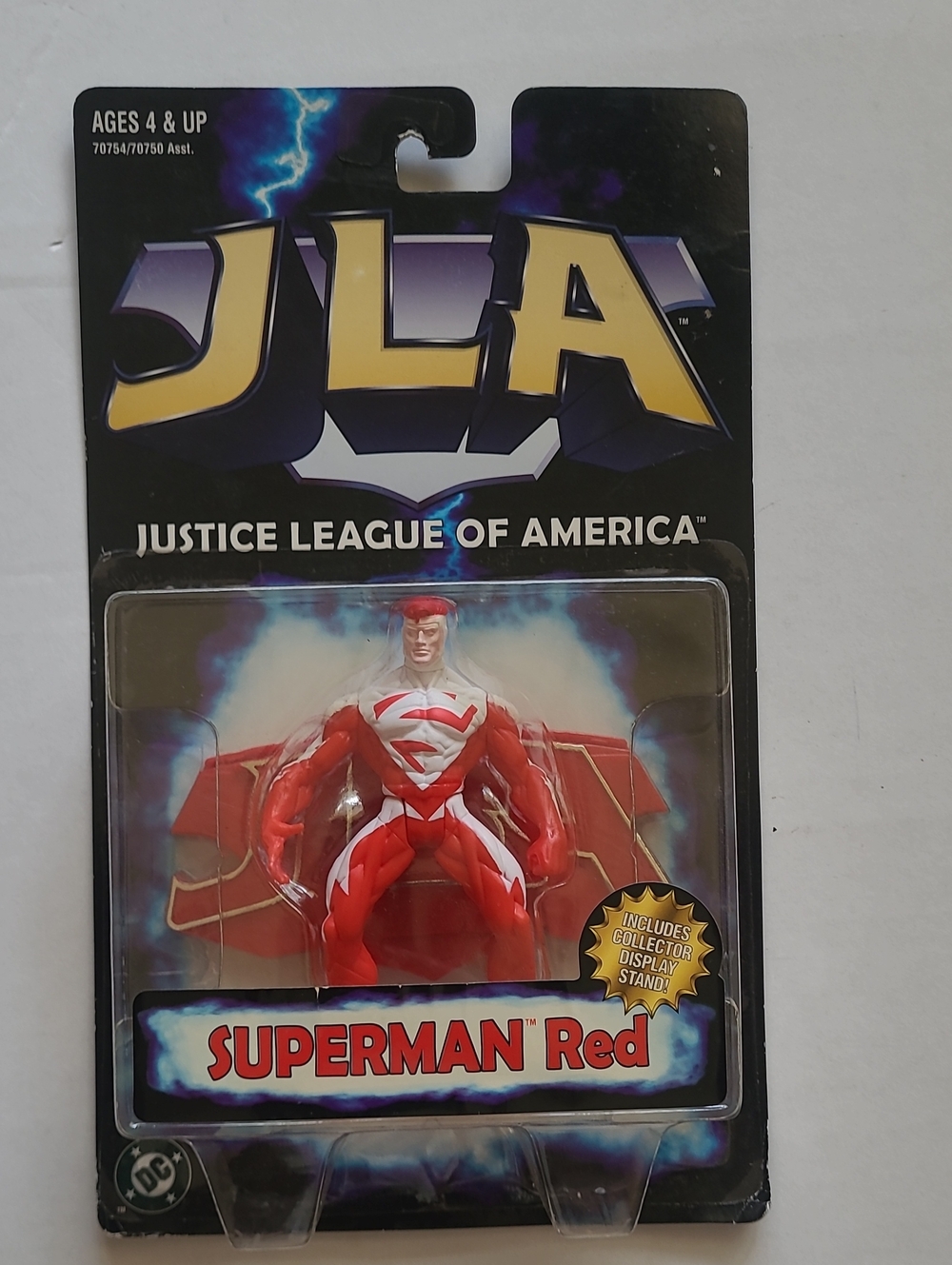 JLA Justice League of America Superman Red Action Figure Hasbro 1998 DC - New